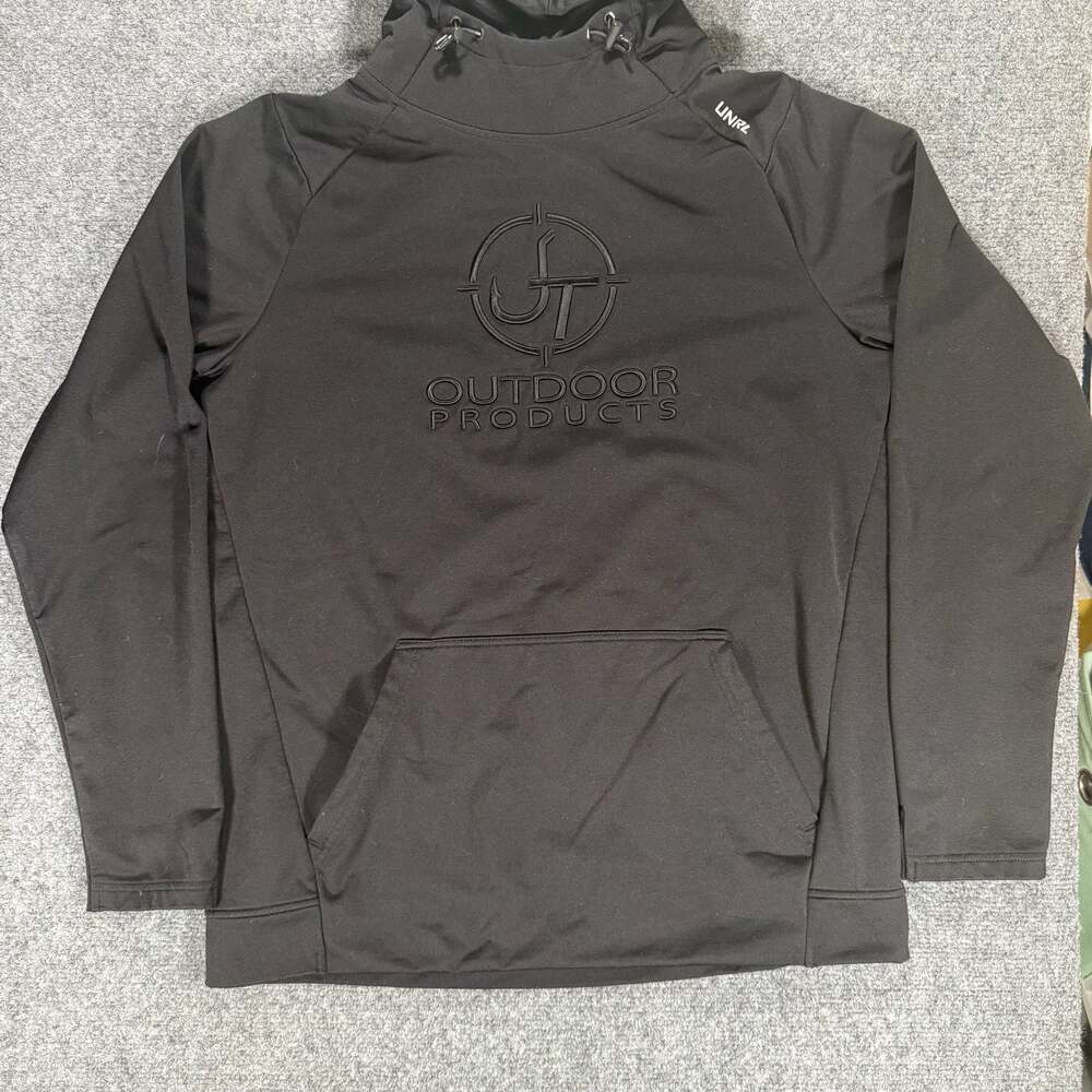 UNRL Outdoor Products Elite Performance Pullover Hoodie - Black / Medium